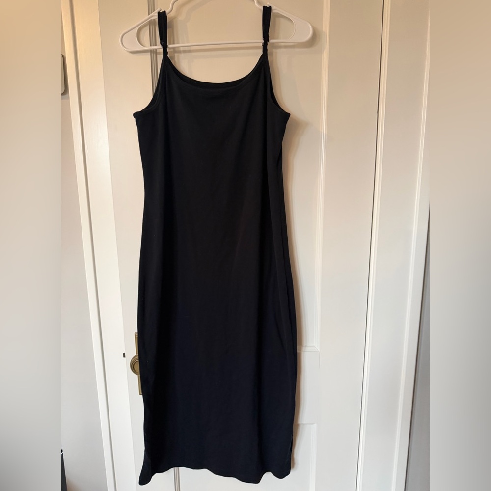 Black Modern Cami Midi Dress by GAP